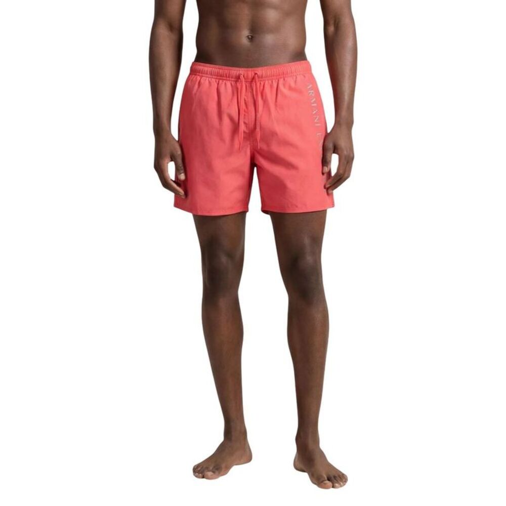 Armani Exchange Orange Polyester Swim Men's Shorts